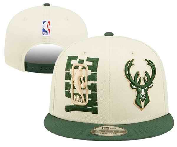 Milwaukee Bucks Stitched Snapback Hats 0022