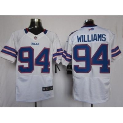 Nike buffalo bills 94 Mario Williams white Elite NFL Jersey