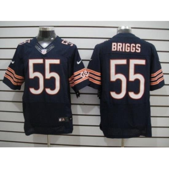 Nike Chicago Bears 55 lance briggs blue Elite NFL Jersey