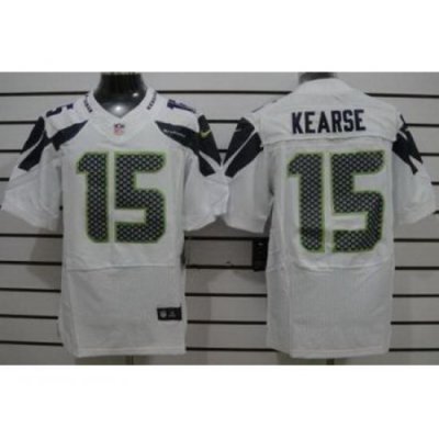 Nike Seattle Seahawks 15 Jermaine Kearse White Elite NFL Jersey