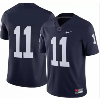 Nike Men's Penn State Nittany Lions  #11 Navy No Name Jersey