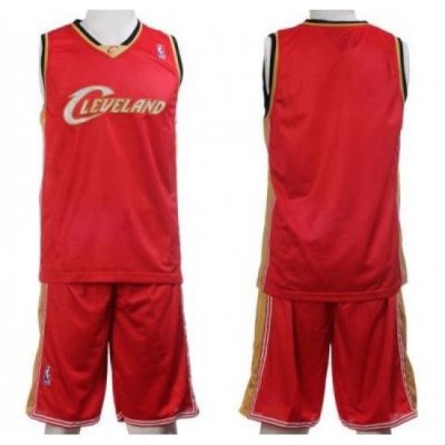 aCleveland Cavaliers Blank Red Jerseys&Shorts