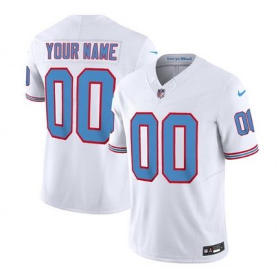 Men Women youth Tennessee Titans Active Player Custom White 2023 F U S E  Vapor Limited Throwback Stitched Football Jersey