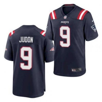 Men Nike New England Patriots Matt Judon #9 Blue Vapor Limited Jersey