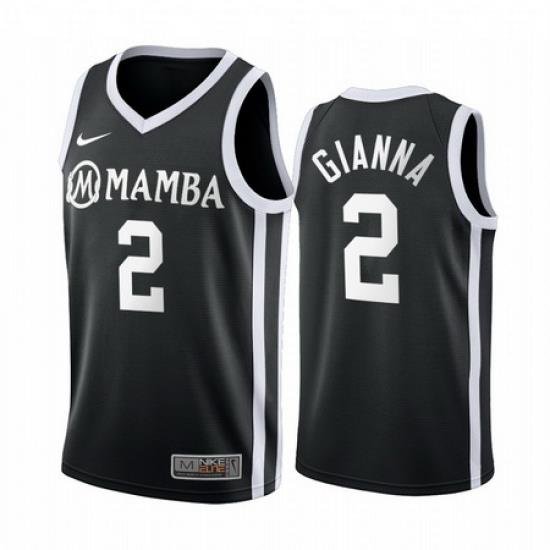 Memorial #2 Gianna Bryant Forever Mamba Jersey Black