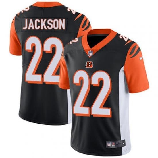 Nike Bengals #22 William Jackson Black Team Color Mens Stitched NFL Vapor Untouchable Limited Jersey