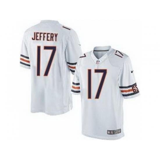 Nike Chicago Bears 17 Alshon Jeffery White Limited NFL Jersey