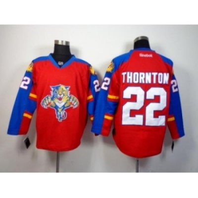 NHL Florida Panthers #22 Shawn Thornton Red Home Stitched Jerseys