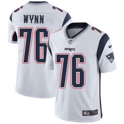 Nike Patriots #76 Isaiah Wynn White Youth Stitched NFL Vapor Untouchable Limited Jersey