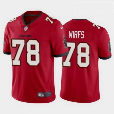 men tristan wirfs tampa bay buccaneers red vapor limited jersey 2020