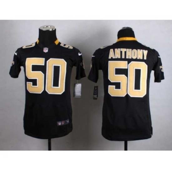 nike youth nfl jerseys new orleans saints 50 anthony black[nike]