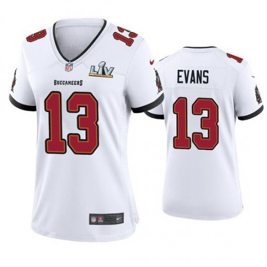 Women Mike Evans Buccaneers White Super Bowl Lv Game Jersey