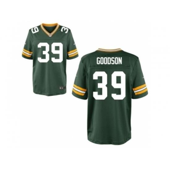 Nike Green Bay Packers 39 Demetri Goodson Green Elite NFL Jersey