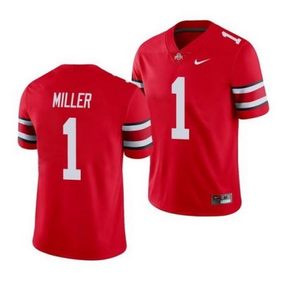 Ohio State Buckeyes Braxton Miller Scarlet College Football Men'S Jersey