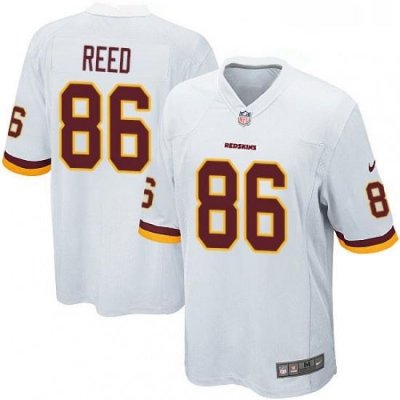 Mens Nike Washington Redskins 86 Jordan Reed Game White NFL Jersey