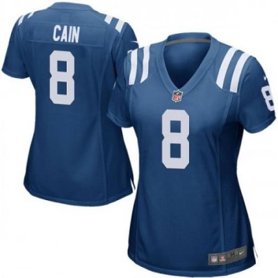 Women Nike Deon Cain Indianapolis Colts Game Royal Blue Team Color Jersey