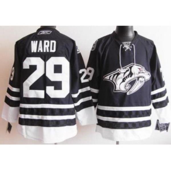 Nashville Predators 29 Joel Ward Blue NHL Jerseys