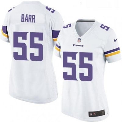 Womens Nike Minnesota Vikings 55 Anthony Barr Game White NFL Jersey