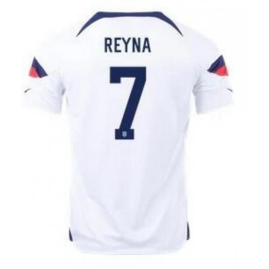 Men US 2022 FIFA Soccer Jersey White 016