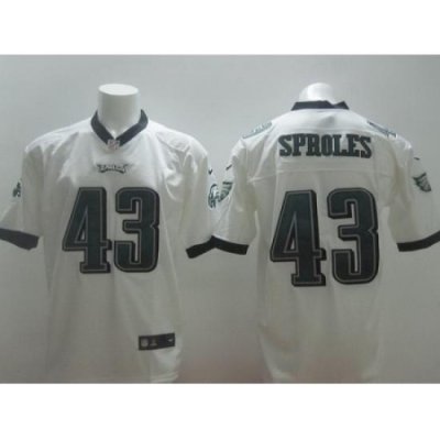 Nike Philadelphia Eagles 43 Darren Sproles White Elite NFL Jersey