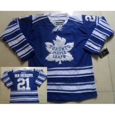 Toronto Maple Leafs 21 van Riemsdyk Blue NHL Jerseys[2014 winter classic]