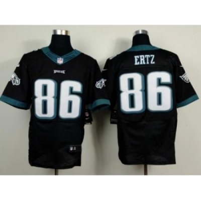 Nike philadelphia eagles 86 Zach Ertz black Elite NFL Jersey