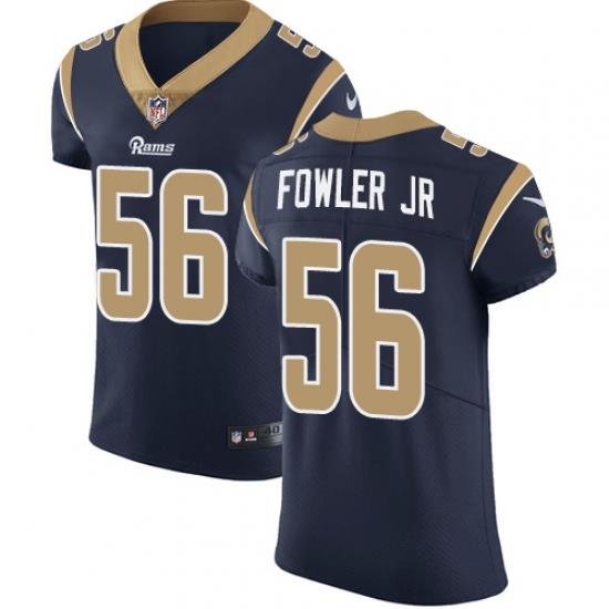 Nike Rams #56 Dante Fowler Jr Navy Blue Team Color Men Stitched NFL Vapor Untouchable Elite Jersey