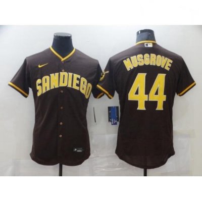 Women Nike San Diego Padres Joe Musgrove BroWn Collection Baseball Player Jersey