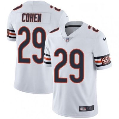 Youth Nike Chicago Bears 29 Tarik Cohen White Vapor Untouchable Limited Player NFL Jersey