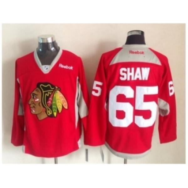 NHL Chicago Blackhawks #65 Andrew Shaw red jerseys New