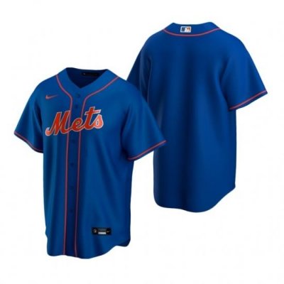 Mens Nike NeW York Mets Blank Royal Alternate Stitched Baseball Jersey