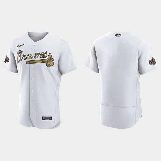 Men Atlanta Braves 2022 Mlb All Star Game Authentic White Jersey