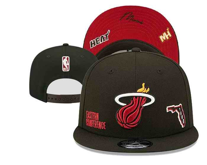 Miami Heat Stitched Snapback Hats 040