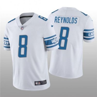 Men's Detroit Lions #8 Josh Reynolds White Vapor Untouchable Limited Stitched Jersey