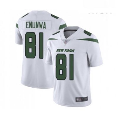 Mens New York Jets 81 Quincy Enunwa White Vapor Untouchable Limited Player Football Jersey