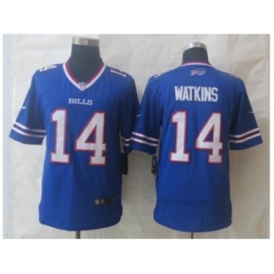 Nike Buffalo Bills 14 Sammy Watkins blue Limited NFL Jersey