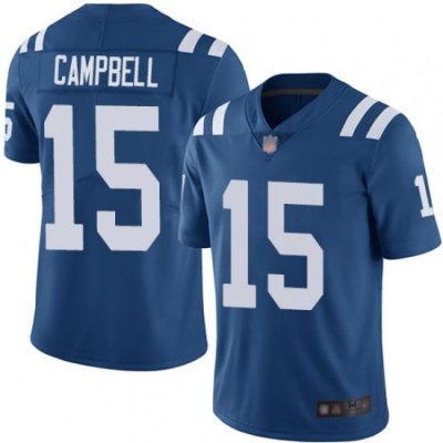 Colts 15 Parris Campbell Royal Blue Team Color Youth Stitched Football Vapor Untouchable Limited Jersey