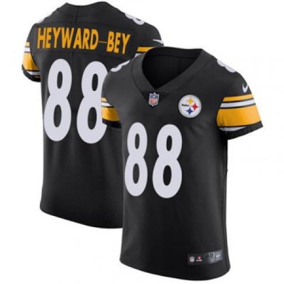 Men Nike Steelers #88 Darrius Heyward Bey Black Team Color Stitched NFL Vapor Untouchable Elite Jersey