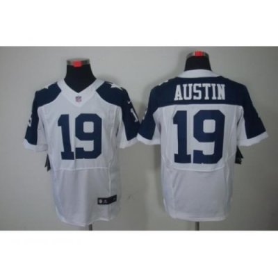 Nike Dallas Cowboys 19 Miles Austin White Elite Thankgivings NFL Jersey