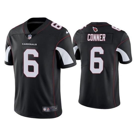 Youth Arizona Cardinals 6 James Conner Black Vapor Untouchable Limited Stitched NFL Jersey