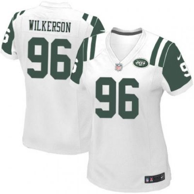 Women's Nike NeW York Jets #96 Muhammad Wilkerson Game White NFL Jersey