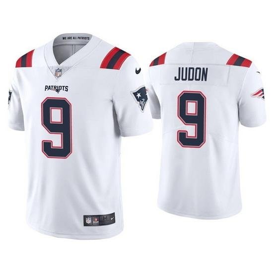 Youth New England Patriots 9 Matt Judon 2021 White Vapor Untouchable Limited Stitched Jersey