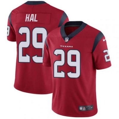 Youth Nike Texans #29 Andre Hal Red Alternate Stitched NFL Vapor Untouchable Limited Jersey