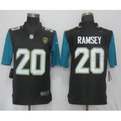 Nike Jaguars #20 Jalen Ramsey Black Vapor Untouchable Limited Jersey