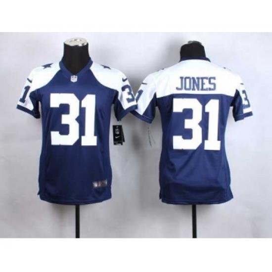 nike youth nfl jerseys dallas coWboys 31 jones blue[nike thankgivings]