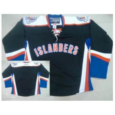 New York Islanders Blank 2012 Black Third Jersey