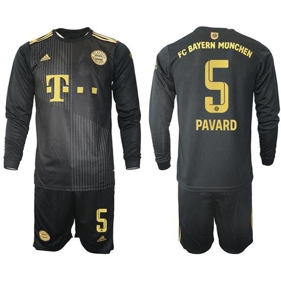 Men Bayern Long Sleeve Soccer Jerseys 513