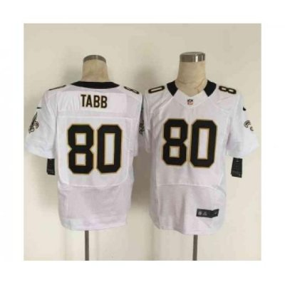 nike nfl jerseys new orleans saints 80 tabb white[Elite][tabb]