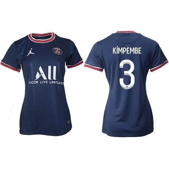 Women Paris Saint Germain Soccer Jerseys 006