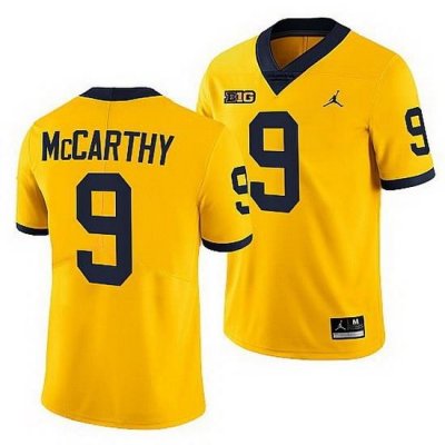 Michigan Wolverines J.J. Mccarthy Maize College Football Men Jersey